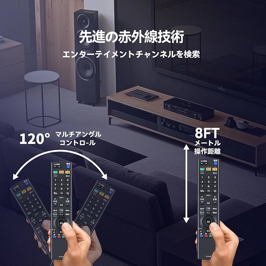 Amazon | テレビリモコン RL14108 for MITSUBISHI ELECTRIC 三菱